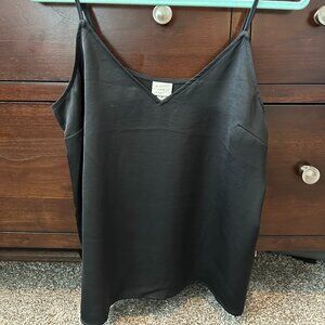 Women's Black V-Neck Camisole